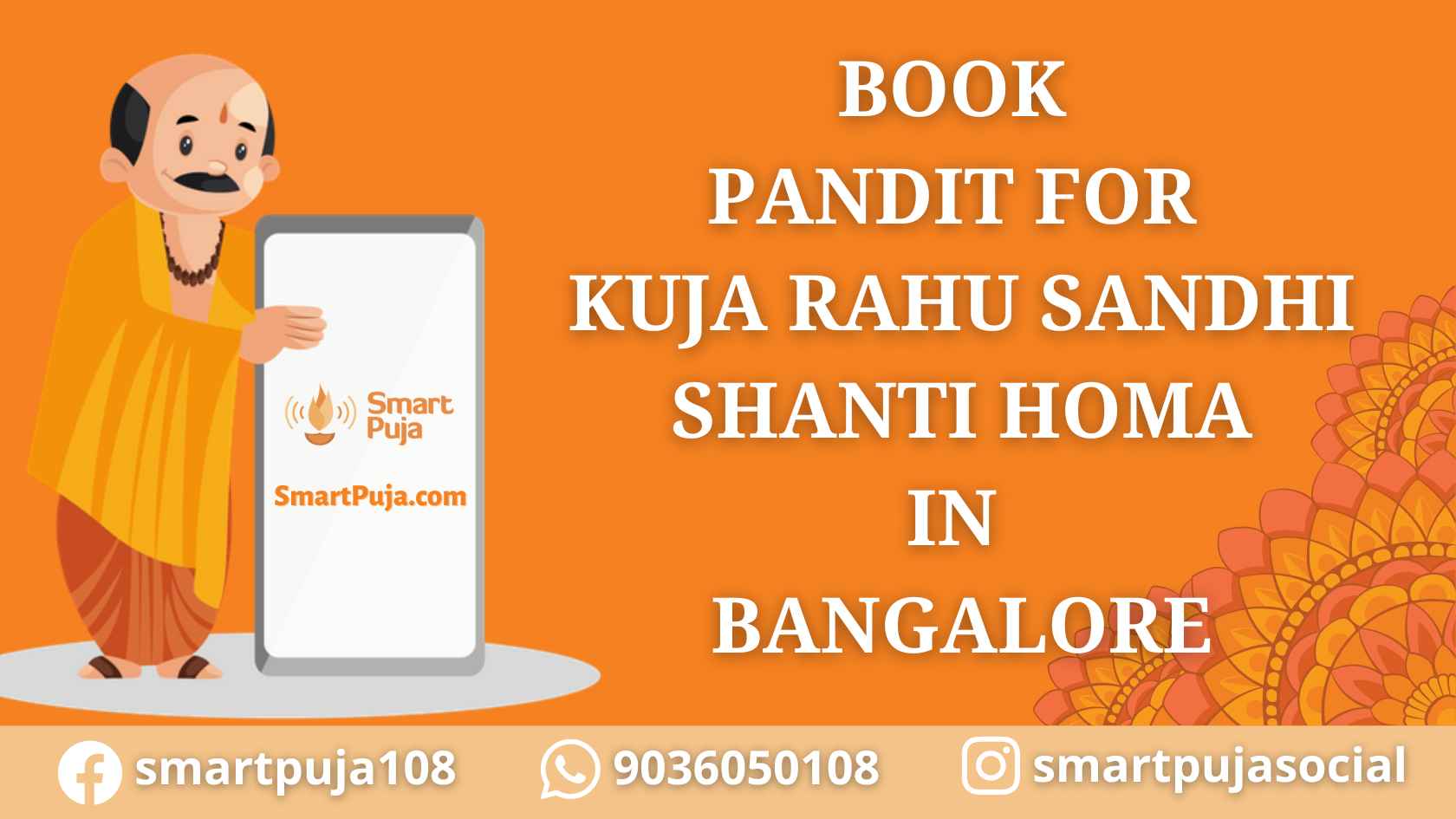 Book Pandit for Kuja Rahu Sandhi Shanti Homa Bangalore