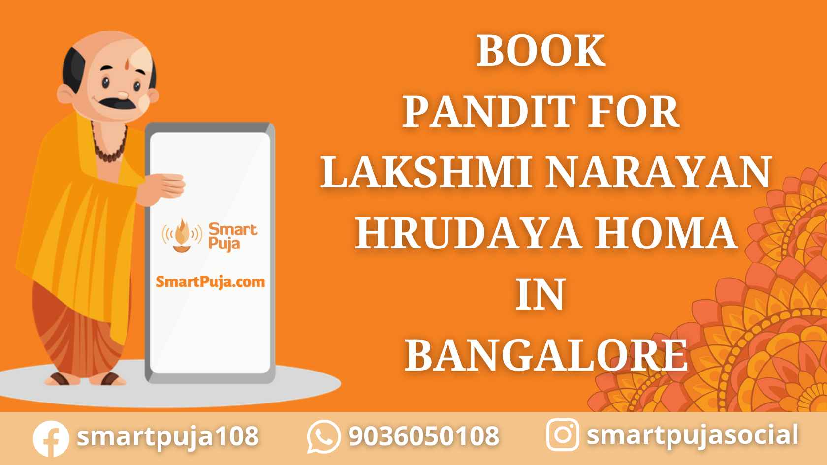 Book Pandit for Lakshmi Narayan Hrudaya Homa in Bangalore